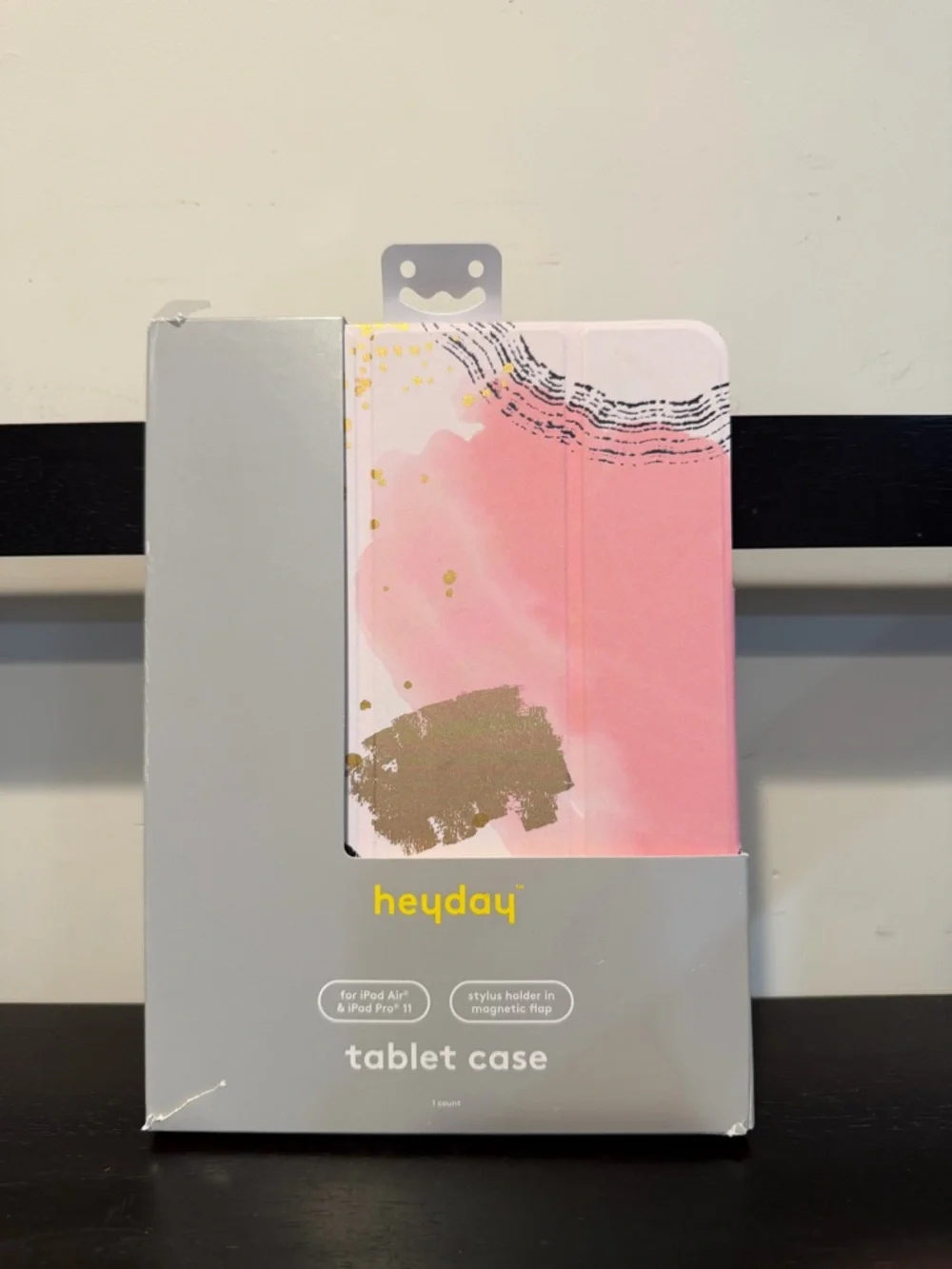 heyday Pink Watercolor Tablet Case for iPad Air & iPad Pro 11